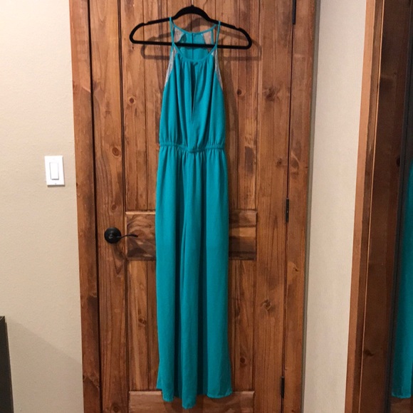 Teal romper - Picture 1 of 4